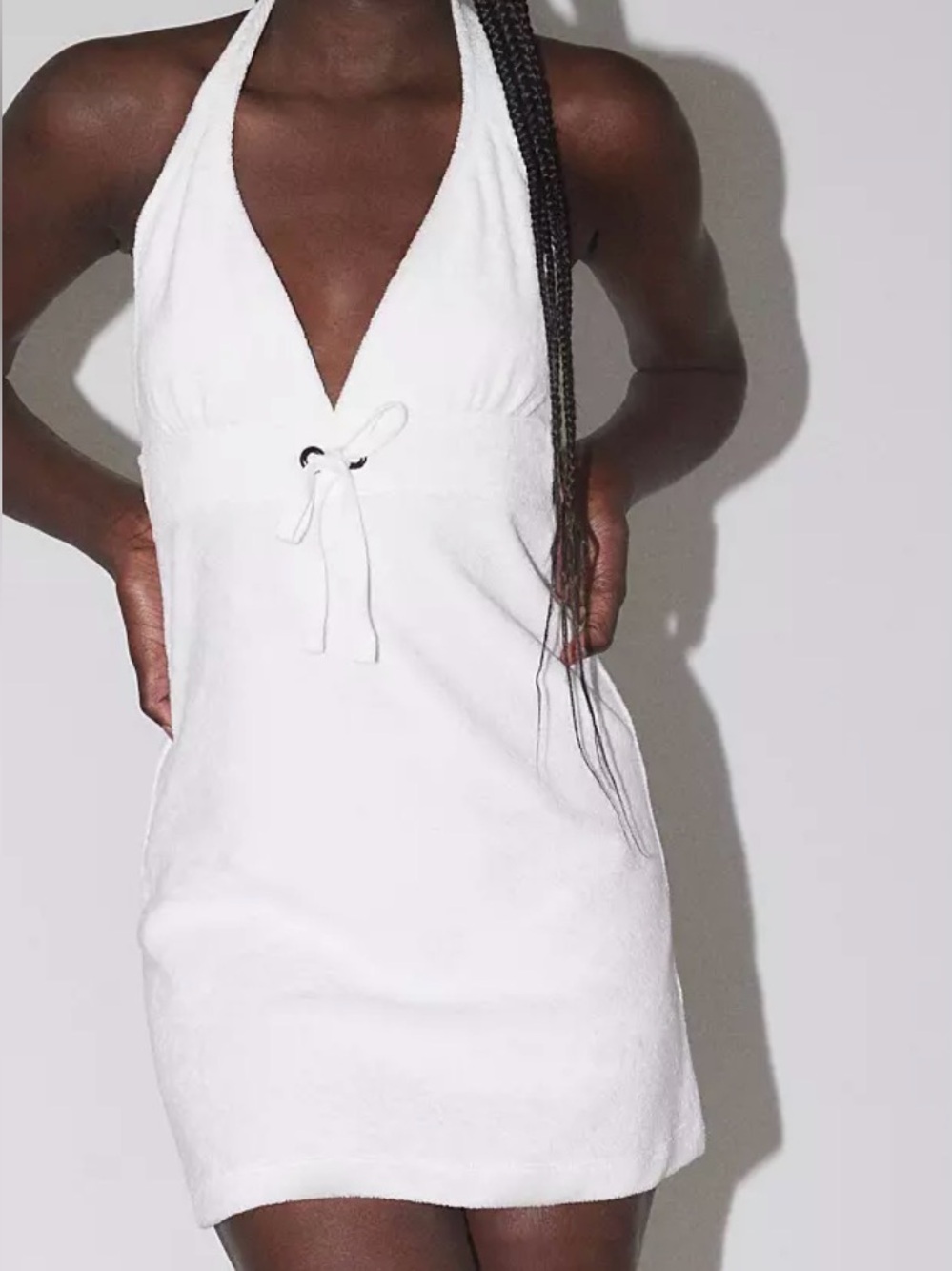 Urban Outfitters Out From Under Airy Terry Halter Dress